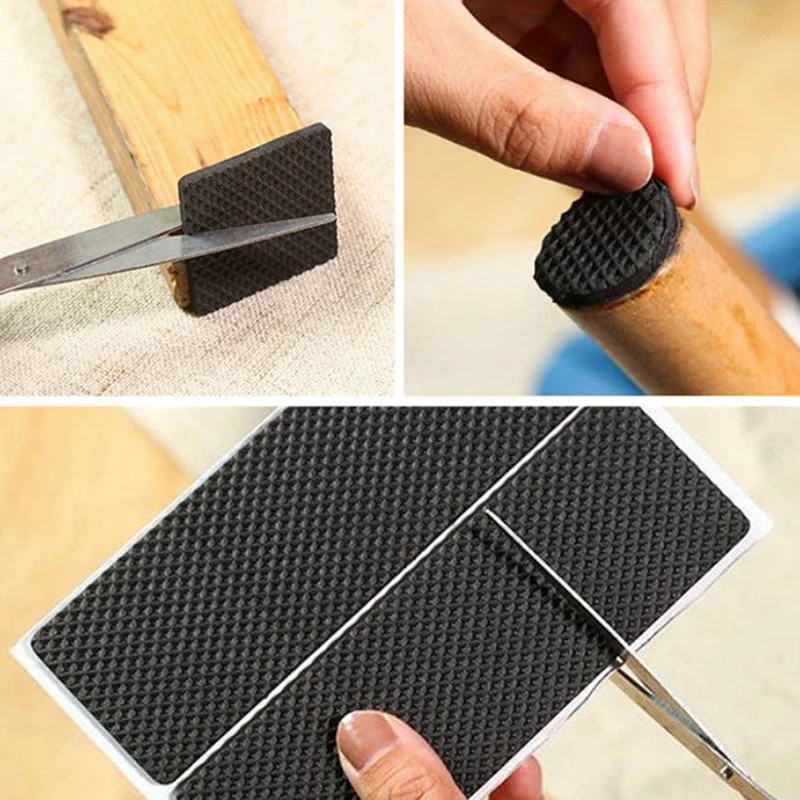 Anti-noise Self Adhesive Furniture Leg Feet Rug Felt Pads Anti Slip Mat Bumper Damper For Chair Table Protector Hardware Black
Anti-noise Self Adhesive Furniture Leg Feet Rug Felt Pads Anti Slip Mat Bumper Damper For Chair Table Protector Hardware Black