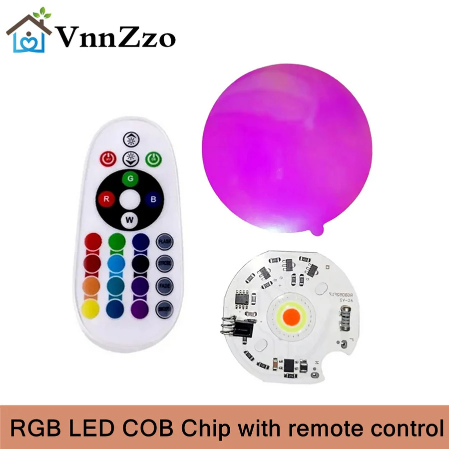 VnnZzo RGB LED COB Chip Light LED Spotlight Lamp 5V USB No Need Driver for Floodlight Lampada DIY Lighting with RemoteController
VnnZzo RGB LED COB Chip Light LED Spotlight Lamp 5V USB No Need Driver for Floodlight Lampada DIY Lighting with RemoteController