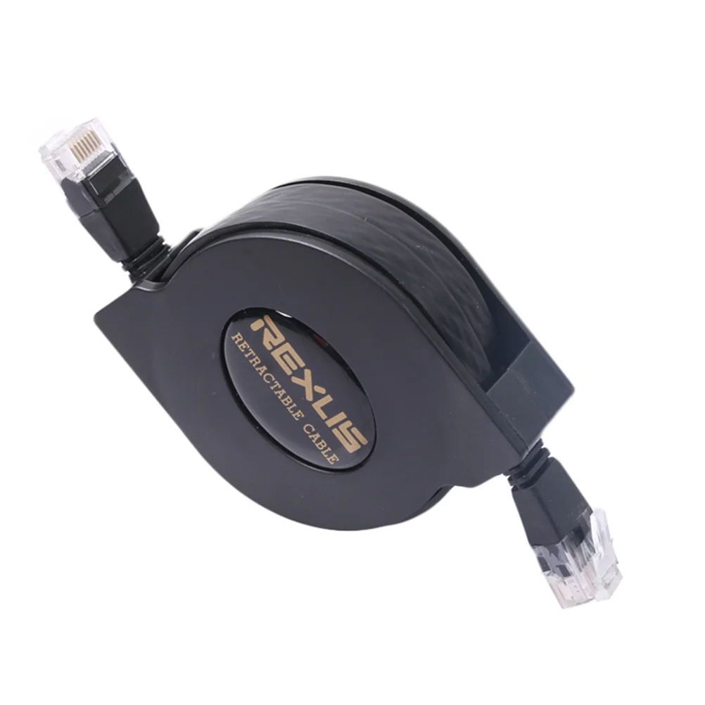 Premium 10 Gigabit Ethernet Retractable Network Cable Cat 6 Ultra Flat RJ45 Connectors for LAN Network Modem Router PC Printers
Premium 10 Gigabit Ethernet Retractable Network Cable Cat 6 Ultra Flat RJ45 Connectors for LAN Network Modem Router PC Printers