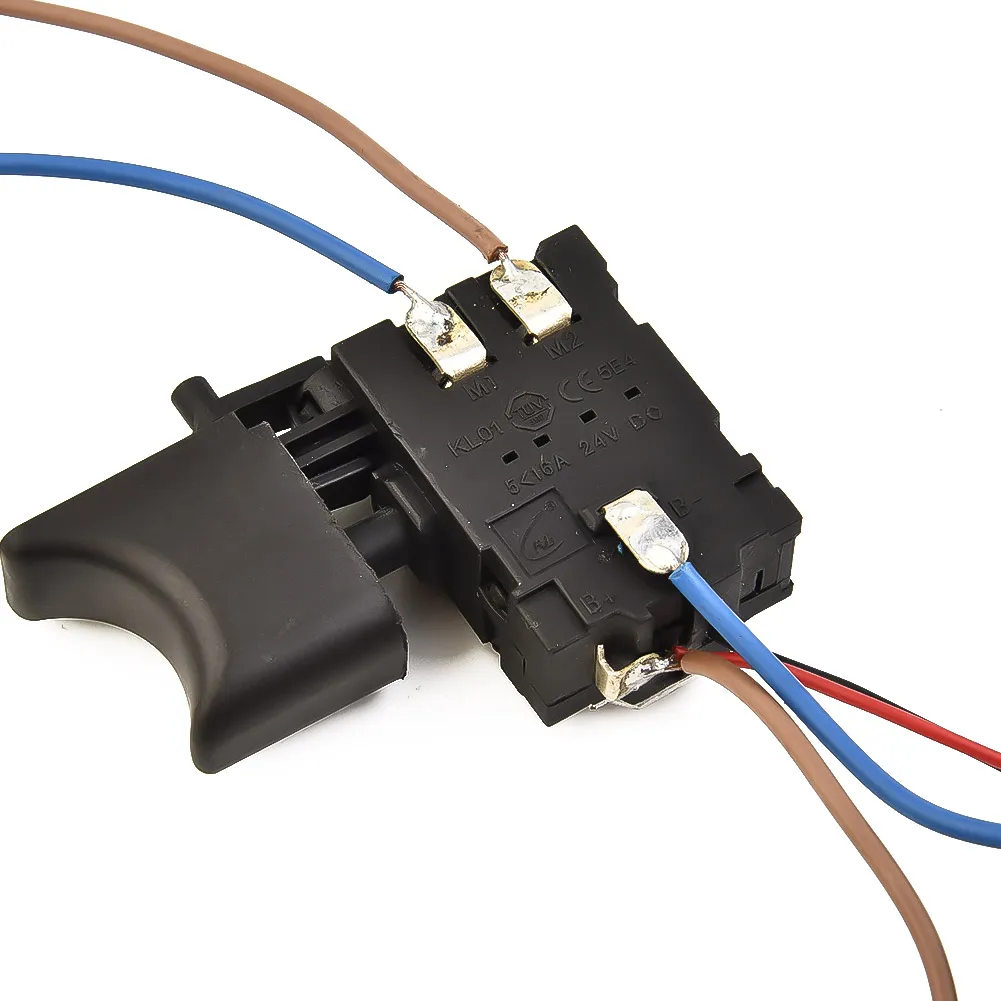 DC 7.2-24V 16A Electric Drill Control Switch Speed Control Trigger Switch With Small Light Used In Electric Hand Drill
DC 7.2-24V 16A Electric Drill Control Switch Speed Control Trigger Switch With Small Light Used In Electric Hand Drill