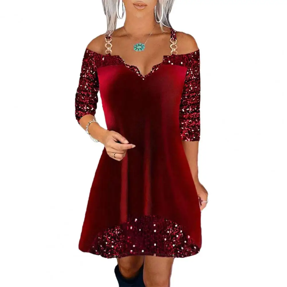 Sexy Bodycon Short Dresses Women Elegant Velvet Dress Autumn Winter Fashion Casual New In Dresses 2023
Sexy Bodycon Short Dresses Women Elegant Velvet Dress Autumn Winter Fashion Casual New In Dresses 2023