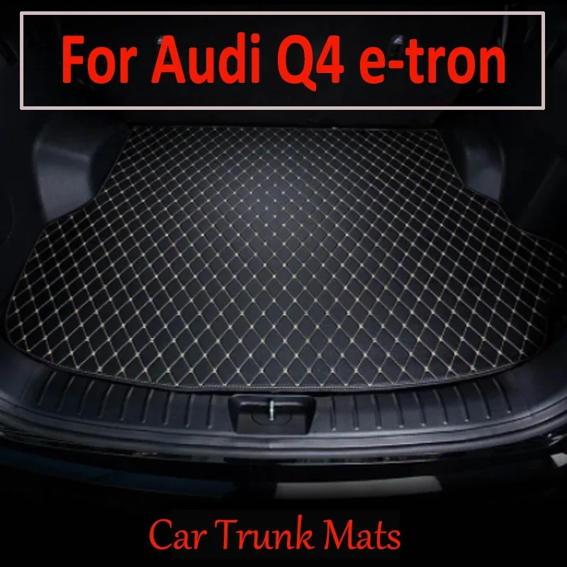 Коврик в багажник автомобиля для Audi Q4 e-tron 2022 2023 автомобильные аксессуары на заказ