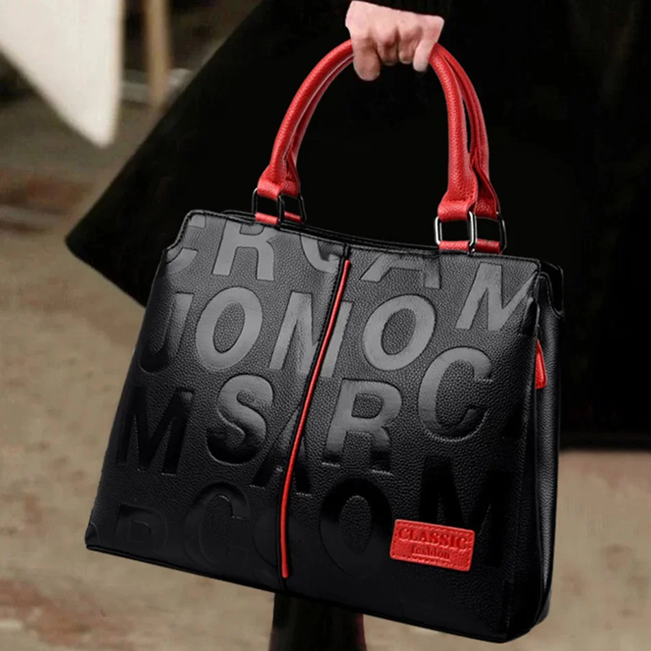 2 Layers Ladies Quality Leather Letter Shoulder Bags for Women 2021 Luxury Handbags Women Bags Designer Large Capacity Tote Bag
2 Layers Ladies Quality Leather Letter Shoulder Bags for Women 2021 Luxury Handbags Women Bags Designer Large Capacity Tote Bag