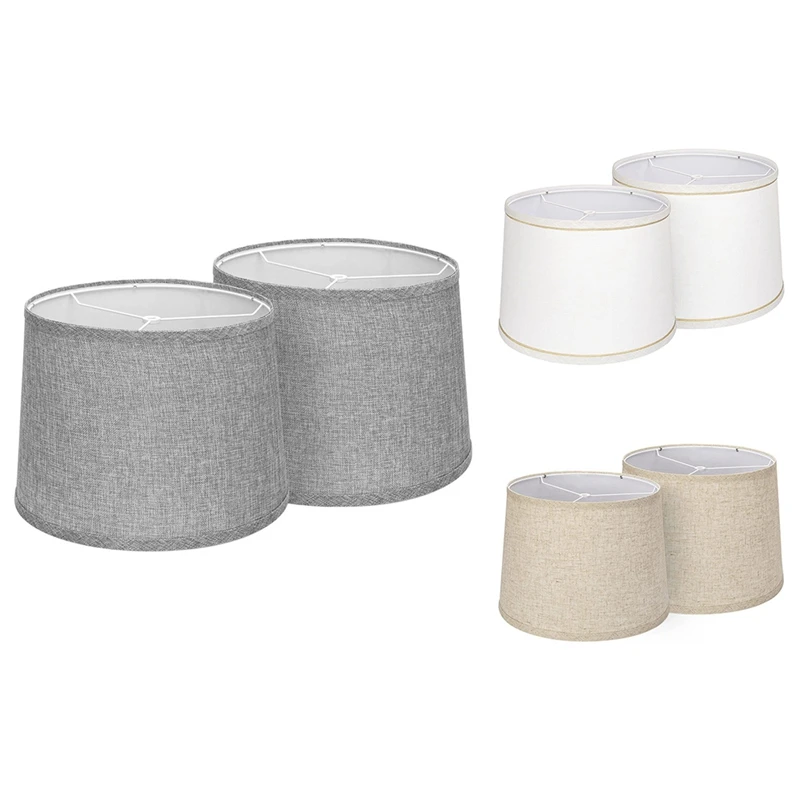 Lamp Shades Natural Linen Lampshades 12.6X11.6X9.8Inch High Replacement Fabric Lampshades For Table Lamp Floor Lamp
Lamp Shades Natural Linen Lampshades 12.6X11.6X9.8Inch High Replacement Fabric Lampshades For Table Lamp Floor Lamp