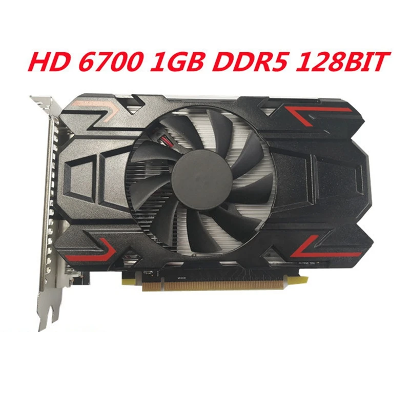 Graphics Card ATI6700 1GB DDR5 128BIT Desktop HD Games Computer Discrete Graphics Card PCIE 2.0 DVI-I VGA Video Card
Graphics Card ATI6700 1GB DDR5 128BIT Desktop HD Games Computer Discrete Graphics Card PCIE 2.0 DVI-I VGA Video Card
