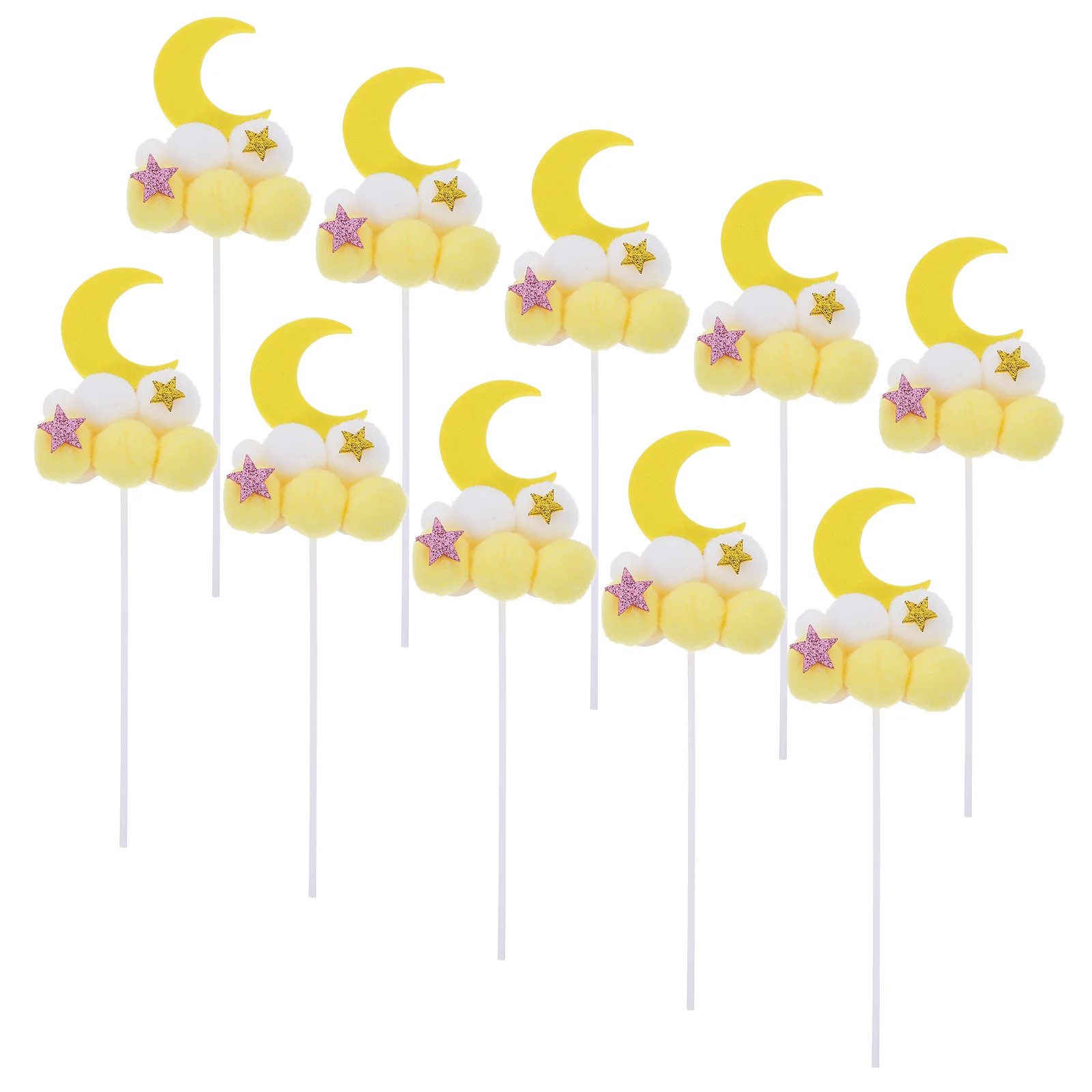 10 Pcs Decor Birthday Supply Dessert Ornament Wedding Cake Topper Billiards Plastic Cupcake Picks
10 Pcs Decor Birthday Supply Dessert Ornament Wedding Cake Topper Billiards Plastic Cupcake Picks