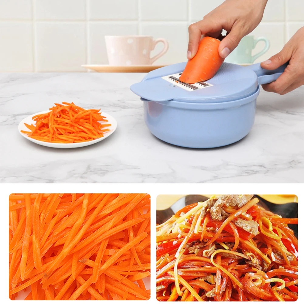 Multifunctional Slicer Grater Kitchen Manual Vegetable Slicer Potatos Peeler Carrots Onion Grater With Drainer Vege Cutter
Multifunctional Slicer Grater Kitchen Manual Vegetable Slicer Potatos Peeler Carrots Onion Grater With Drainer Vege Cutter