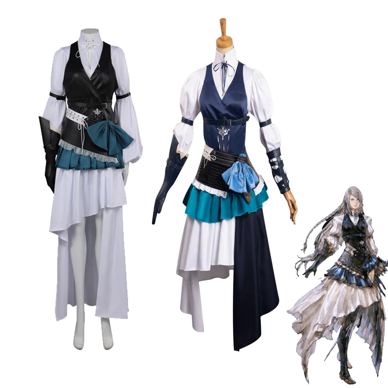 Jill Warrick Cosplay Costume Anime Final Fantasy 16 Lolita Dress Uniform Fantasia Girls Halloween Party Women Role Disguise Suit
Jill Warrick Cosplay Costume Anime Final Fantasy 16 Lolita Dress Uniform Fantasia Girls Halloween Party Women Role Disguise Suit