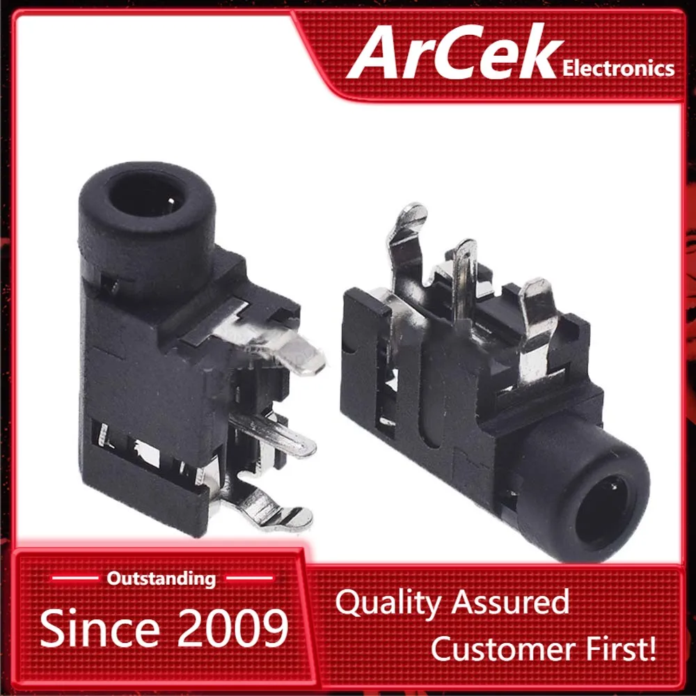 10Pcs PJ-314A 3.5Mm Dual Channel, Stereo Audio Headphone Socket PJ-314 Mono Channel 3Pin Audio Connector
10Pcs PJ-314A 3.5Mm Dual Channel, Stereo Audio Headphone Socket PJ-314 Mono Channel 3Pin Audio Connector