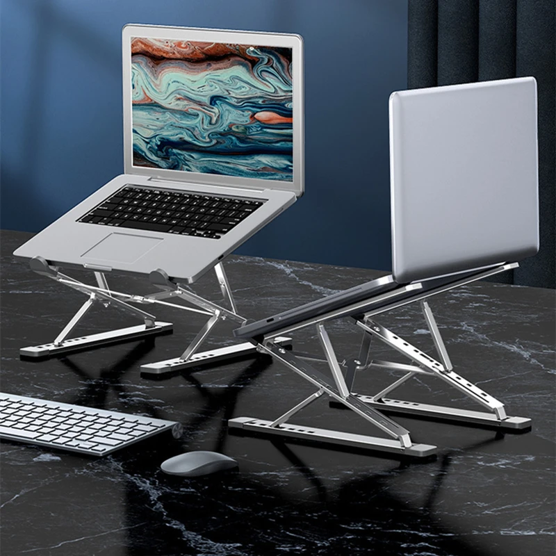 Adjustable Laptop Stand Aluminum for Macbook Tablet Notebook Stand Table Cooling Pad Foldable Laptop Metal Holder Storage Bag
Adjustable Laptop Stand Aluminum for Macbook Tablet Notebook Stand Table Cooling Pad Foldable Laptop Metal Holder Storage Bag