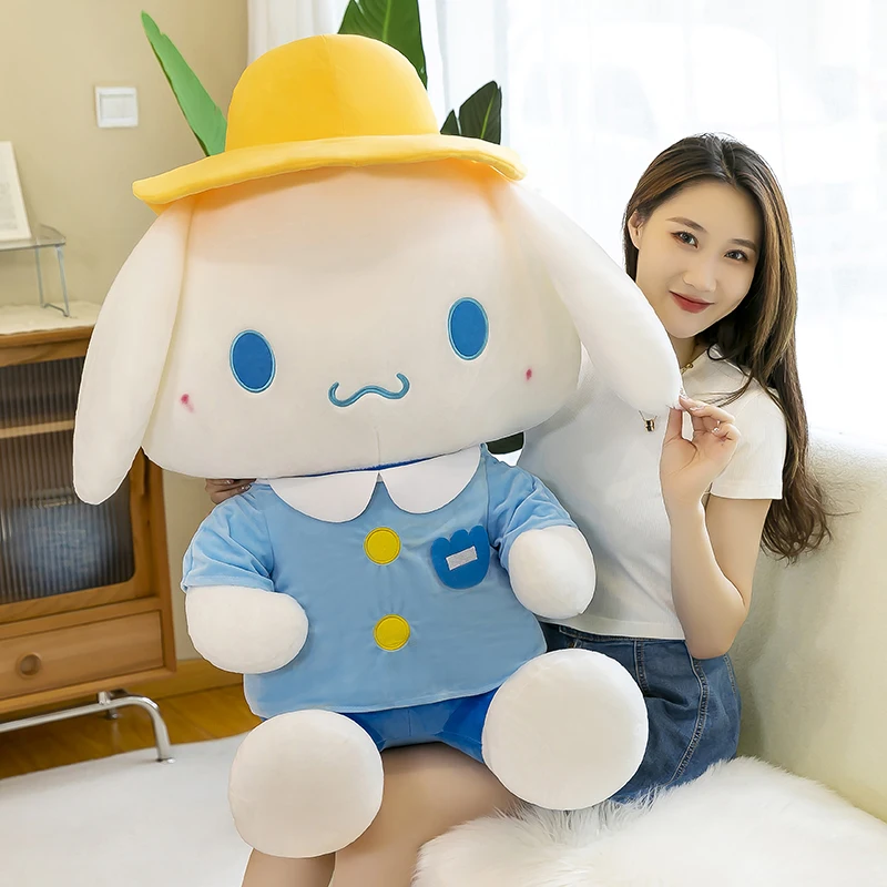 Куклы Sanrio Cinnamoroll большого размера, набивные игрушки в виде грима, плюшевые подушки, рождественские подарки для девочек, 25-60 см
Куклы Sanrio Cinnamoroll большого размера, набивные игрушки в виде грима, плюшевые подушки, рождественские подарки для девочек, 25-60 см