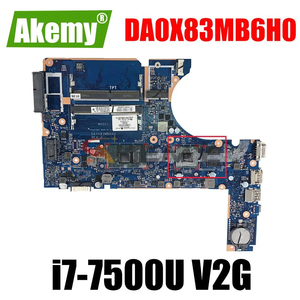 907715-601 907715-001 DA0X83MB6H0 для HP 450 G4 материнская плата для ноутбука SR2ZV I7-7500U ЦП 930MX 2G GPU
907715-601 907715-001 DA0X83MB6H0 для HP 450 G4 материнская плата для ноутбука SR2ZV I7-7500U ЦП 930MX 2G GPU