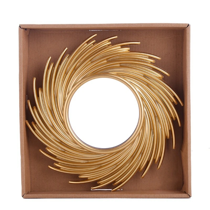 Rattan Innovative Art Decoration Round Makeup Mirror Dressing Bathroom Wall Hanging Mirrors Craft Bathroom Photo Props Tools
Rattan Innovative Art Decoration Round Makeup Mirror Dressing Bathroom Wall Hanging Mirrors Craft Bathroom Photo Props Tools