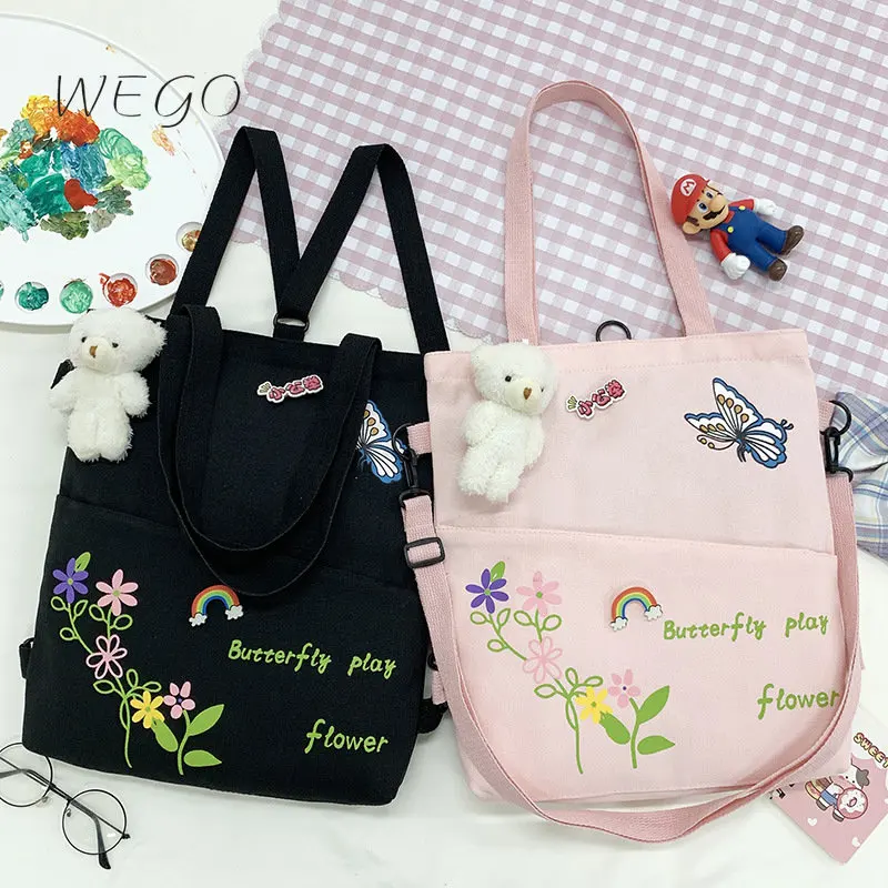 Women's 2022 Winter Fresh Cute Large-capacity One-shoulder Messenger Bag Campus Students Portable Class Bag
Women's 2022 Winter Fresh Cute Large-capacity One-shoulder Messenger Bag Campus Students Portable Class Bag