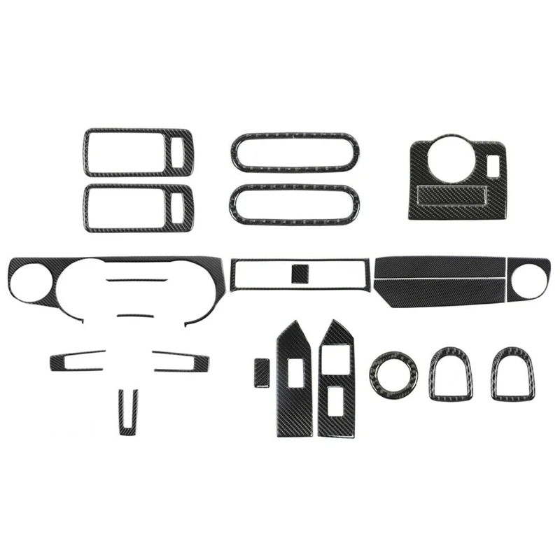 Carbon Fiber for Ford Mustang 2009-2013 Interior Accessories Decorative Cover Trim Kit 22PCS
Carbon Fiber for Ford Mustang 2009-2013 Interior Accessories Decorative Cover Trim Kit 22PCS
