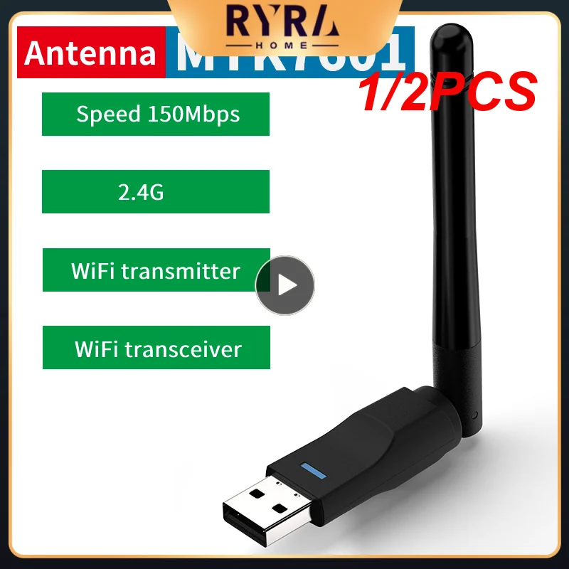 1/2PCS 150Mbp USB Wifi Adapter Ethernet USB WiFi Receiver For DVB DVB TTop Box High Speed For Freesat V7S V8 Super Tv Box
1/2PCS 150Mbp USB Wifi Adapter Ethernet USB WiFi Receiver For DVB DVB TTop Box High Speed For Freesat V7S V8 Super Tv Box