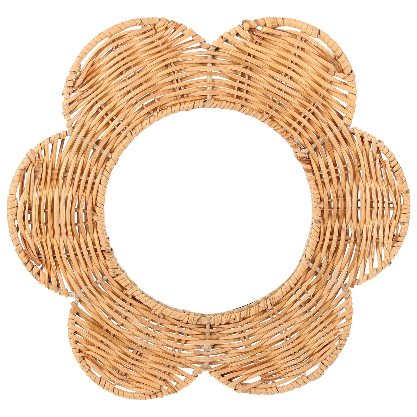 Hanging Hairdressing Mirror Rattan Mirrors Wall Convenient Small Multi-function Bedroom
Hanging Hairdressing Mirror Rattan Mirrors Wall Convenient Small Multi-function Bedroom