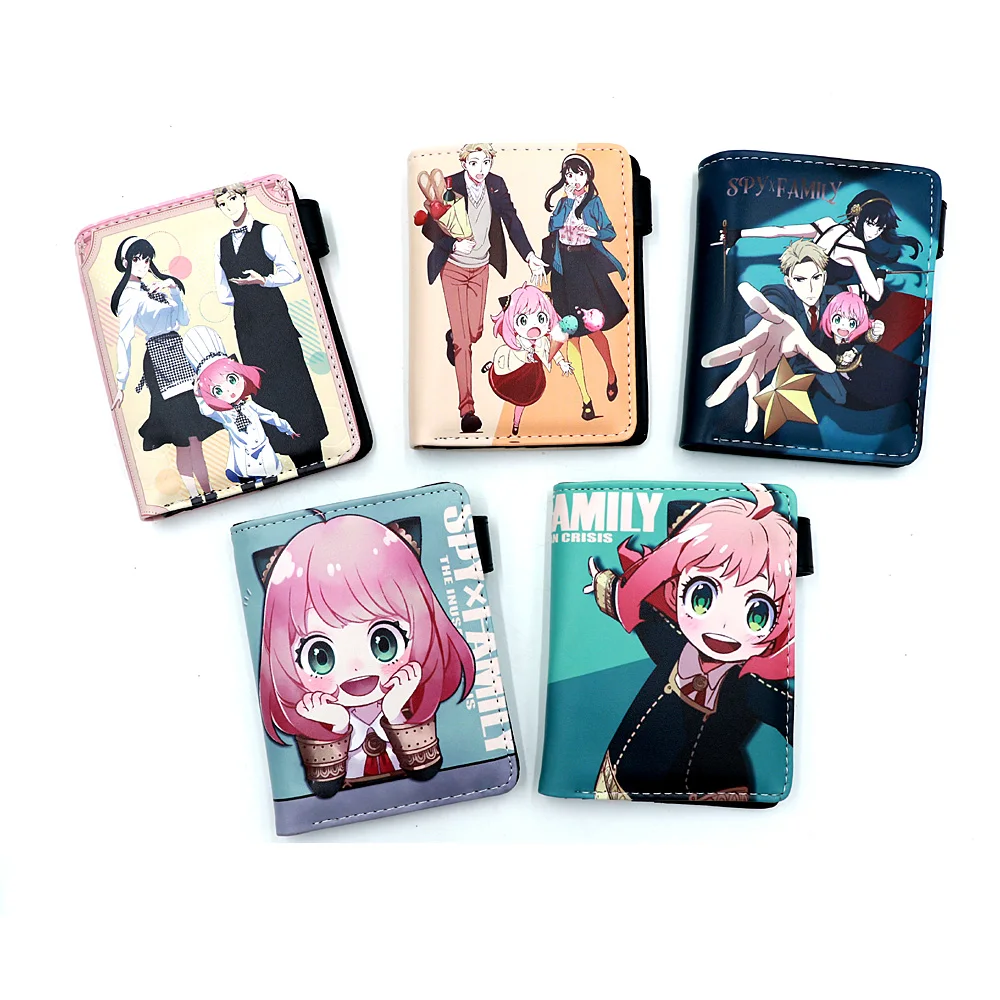 Anime SPY×FAMILY Loid Anya Forger Yor PU Short Folding Wallet Coin Purse with Interior Zipper Pocket
Anime SPY×FAMILY Loid Anya Forger Yor PU Short Folding Wallet Coin Purse with Interior Zipper Pocket