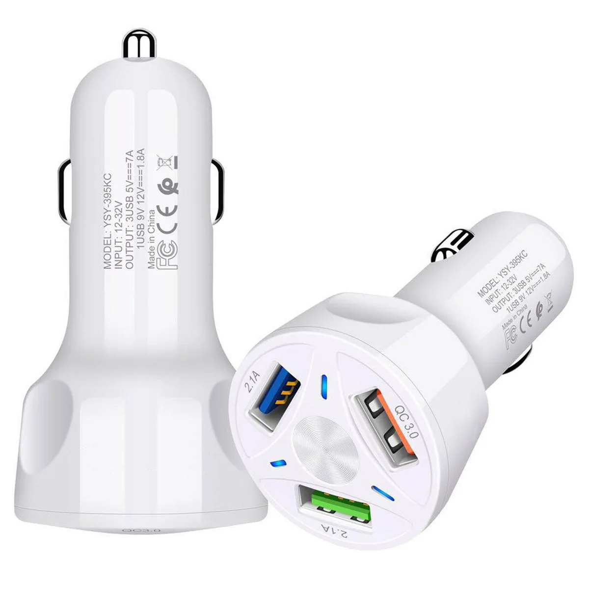 QC 3.0 3 Port Car Charger USB Universal Phone Charger Fast Charging In Car For Iphone 11 Pro Samsung a10 Quick Charger 3.0
QC 3.0 3 Port Car Charger USB Universal Phone Charger Fast Charging In Car For Iphone 11 Pro Samsung a10 Quick Charger 3.0