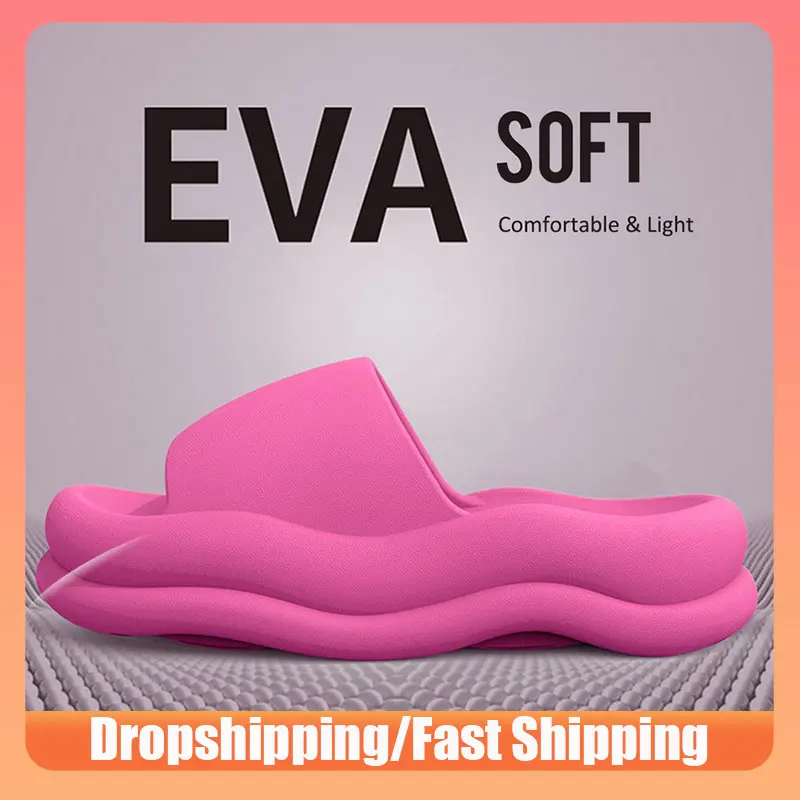 Women Soft Sole Cloud Slippers Summer Beach Thick Platform Slipper Sandals Women Fashion Eva Slippers For Home Flip Flops Woman
Women Soft Sole Cloud Slippers Summer Beach Thick Platform Slipper Sandals Women Fashion Eva Slippers For Home Flip Flops Woman
