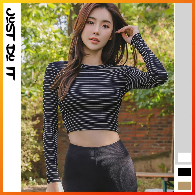 With Logo Women's Fitness Yoga Top Running Sports Long Sleeve Gym Outdoor Elastic Crop Top Thumbhole Cuffs T-shirt Sexy Casual
With Logo Women's Fitness Yoga Top Running Sports Long Sleeve Gym Outdoor Elastic Crop Top Thumbhole Cuffs T-shirt Sexy Casual