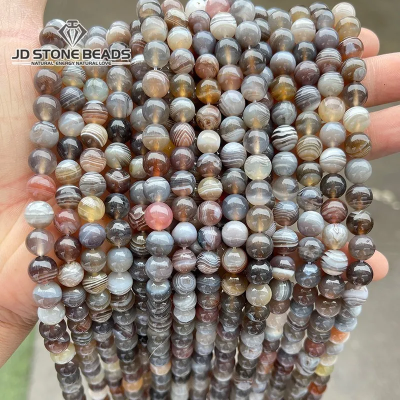 Natural Stone Gray Striped Persian Gulf Agate Smooth Round Beads 4 6 8 10 12MM Pick Size For Jewelry Making Bracelet Accessory
Natural Stone Gray Striped Persian Gulf Agate Smooth Round Beads 4 6 8 10 12MM Pick Size For Jewelry Making Bracelet Accessory
