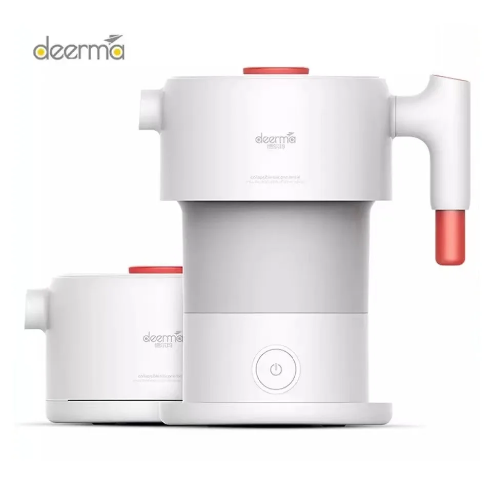 Deerma 0.6L Folding Portable Electric Water Kettle Handheld Electric Water Flask Pot Auto Power-Off Protection Kettle
Deerma 0.6L Folding Portable Electric Water Kettle Handheld Electric Water Flask Pot Auto Power-Off Protection Kettle