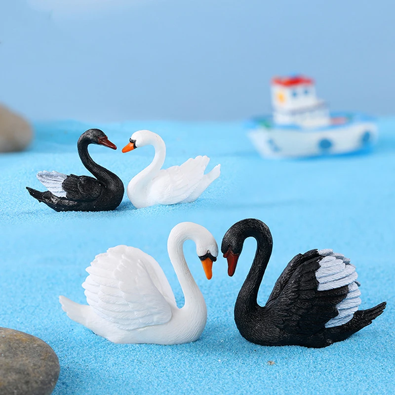 2PCS/Set Mini Swan Animal Figurines Bonsai Home Fairy Garden Ornament Car Decor 
2PCS/Set Mini Swan Animal Figurines Bonsai Home Fairy Garden Ornament Car Decor