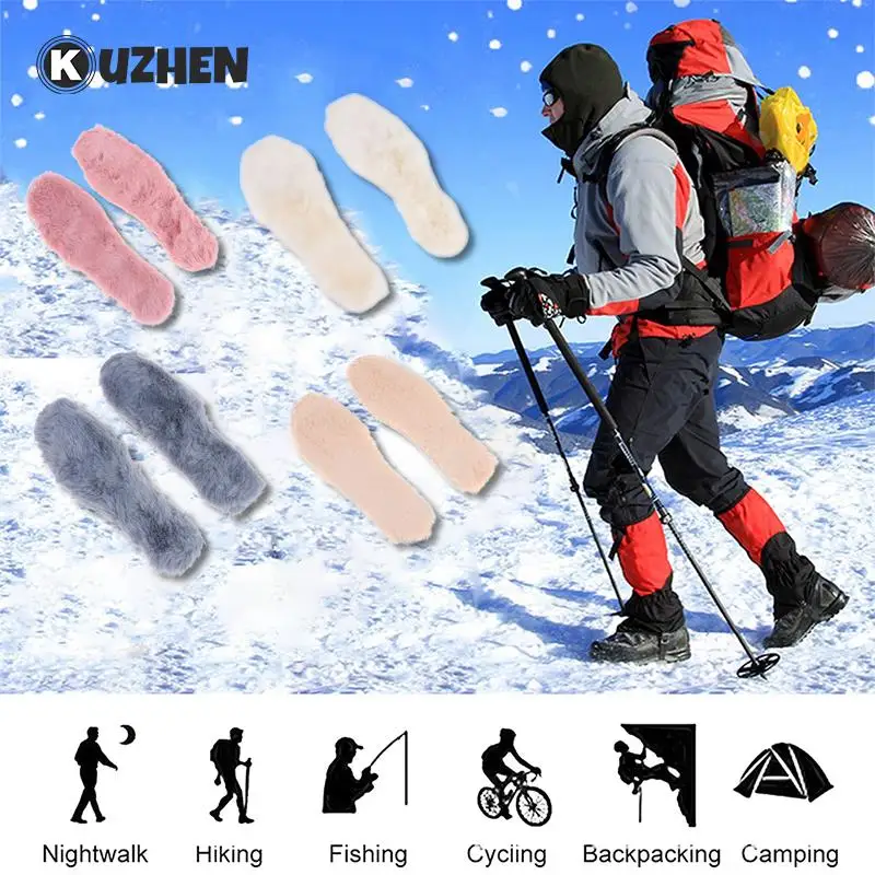 1 Pair Fur Thermal Insoles Thicken Soft Breathable Faux Rabbit Fur Insoles Winter Warm Unisex Durable Boots Pads
1 Pair Fur Thermal Insoles Thicken Soft Breathable Faux Rabbit Fur Insoles Winter Warm Unisex Durable Boots Pads