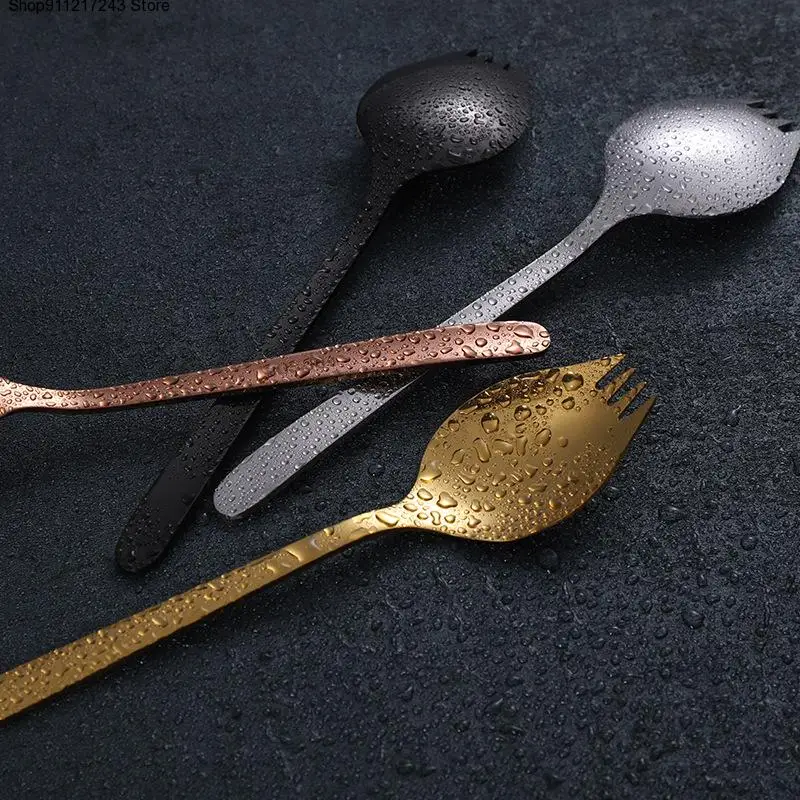 Lightweight Stainless Steel Forks Spoon For Camping Dessert Fork Non-toxic Salad Spoons Non-Corrosive Durable
Lightweight Stainless Steel Forks Spoon For Camping Dessert Fork Non-toxic Salad Spoons Non-Corrosive Durable