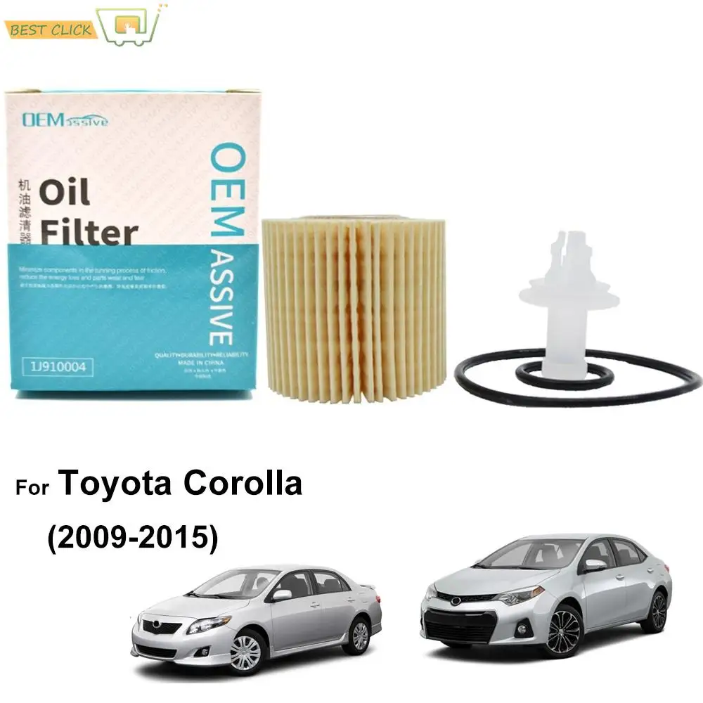 

Oil Filter For Toyota Corolla 2010 2011 2012 2013 2014 1.8L I4 1798CC / 1800CC 2ZR-FE Engine Protector Accessories 04152-YZZA6