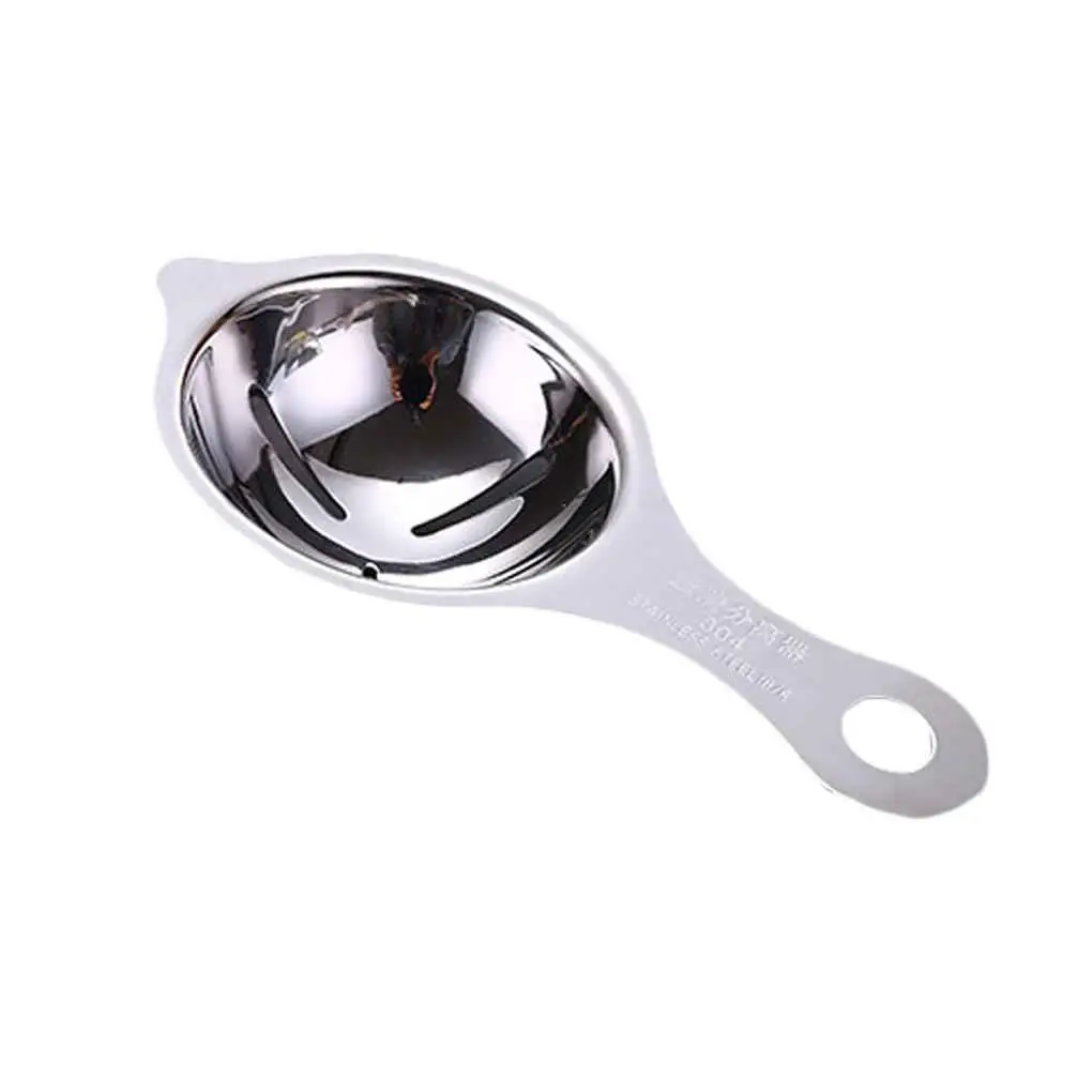Kitchen Tools Stainless Steel Egg Separator Tool Spoon Egg Yolk White Separator Egg Divider
Kitchen Tools Stainless Steel Egg Separator Tool Spoon Egg Yolk White Separator Egg Divider
