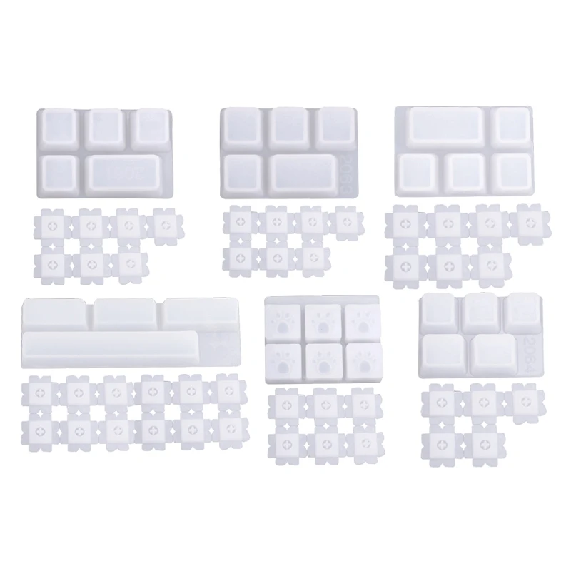 1 Set Manual Mechanical Gaming Keyboard Mold Computer PC Gamer Pet Paw Keycaps Silicone Molds Resin Crafts Keycap Mould
1 Set Manual Mechanical Gaming Keyboard Mold Computer PC Gamer Pet Paw Keycaps Silicone Molds Resin Crafts Keycap Mould