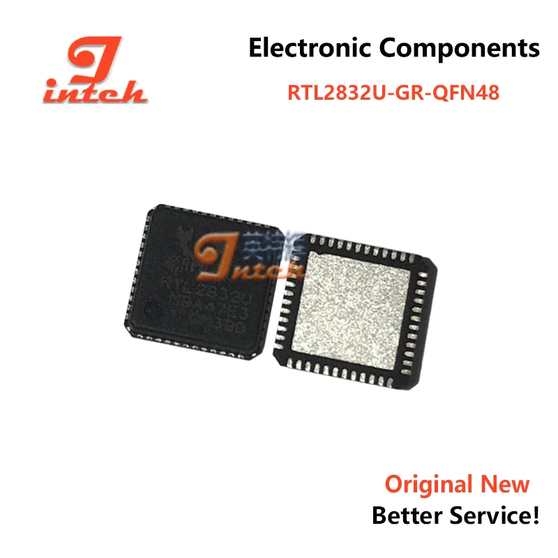 100% Original New RTL2832U R820T2 full band radio RTL-SDR receiver chip
100% Original New RTL2832U R820T2 full band radio RTL-SDR receiver chip