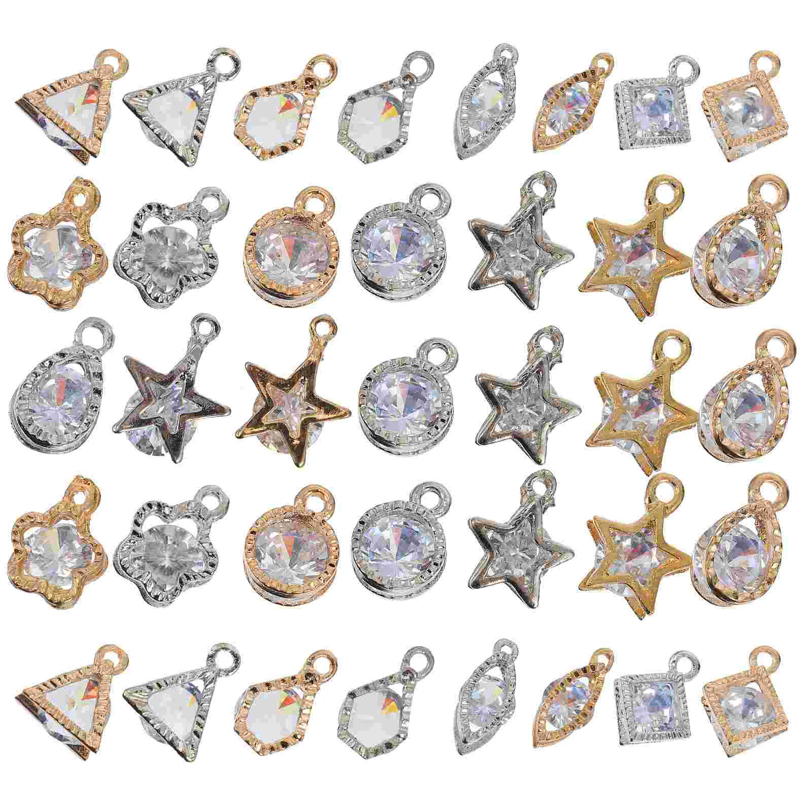 Crystal Zircon Pendant Portable Necklace Pendants DIY Craft Charm Jewelry Crafting Charms
Crystal Zircon Pendant Portable Necklace Pendants DIY Craft Charm Jewelry Crafting Charms