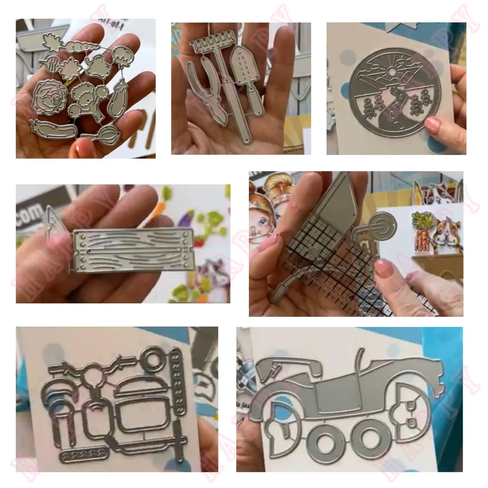 Metal Cutting Dies Agricultural Tools Vegetables And Fruits Decoration For DIY Scrapbook Diary Album Paper Template Handcraft
Metal Cutting Dies Agricultural Tools Vegetables And Fruits Decoration For DIY Scrapbook Diary Album Paper Template Handcraft