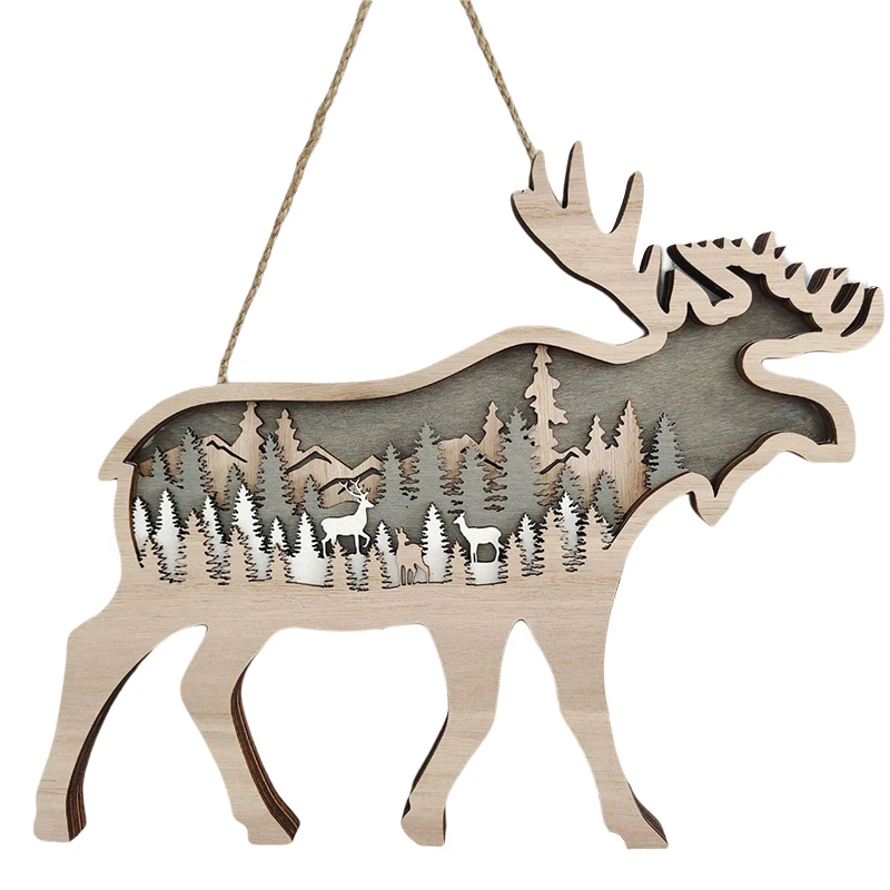 Wooden Animal Wolf Statue Creativity Wolf Totem Office Home Decorate Crafts Christmas Gift North Forest Elk Brown Bear Ornaments
Wooden Animal Wolf Statue Creativity Wolf Totem Office Home Decorate Crafts Christmas Gift North Forest Elk Brown Bear Ornaments