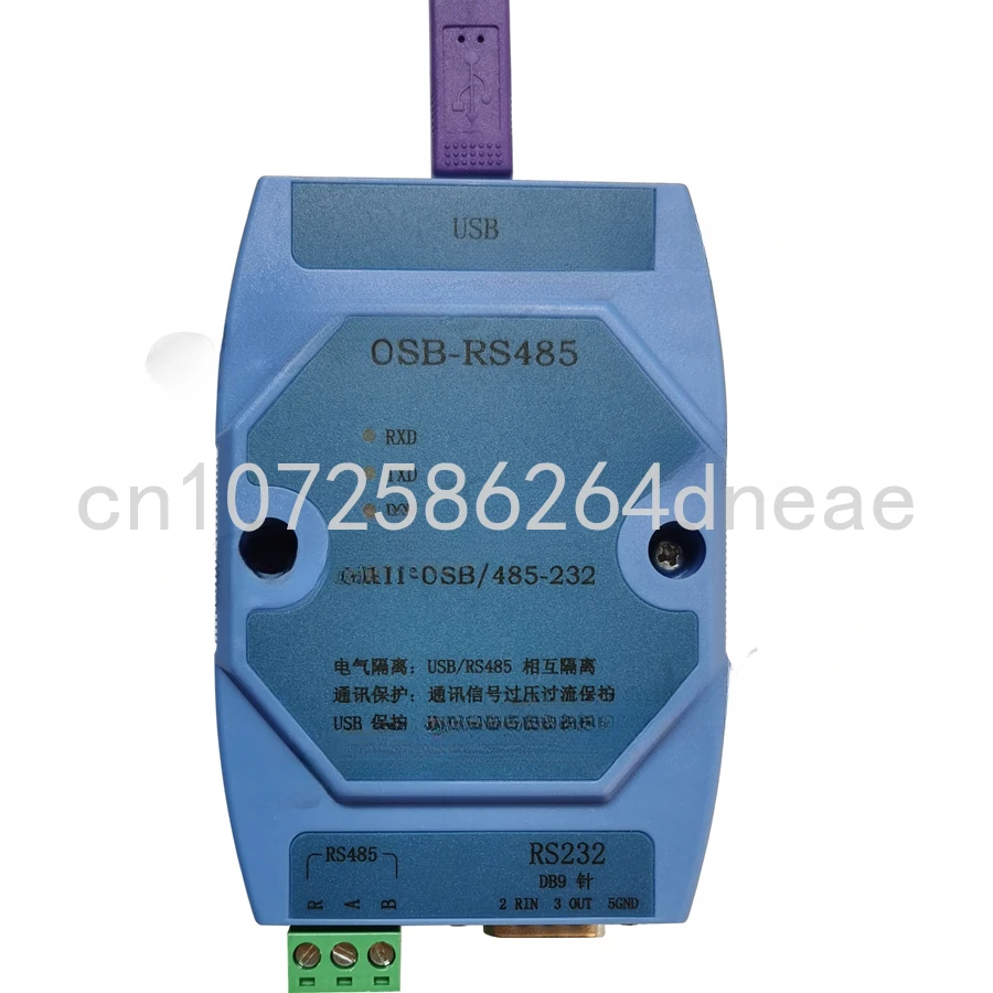 USB To RS485/RS232 Serial Port Converter High-speed Magnetic Coupling Isolation Original FT232R Chip
USB To RS485/RS232 Serial Port Converter High-speed Magnetic Coupling Isolation Original FT232R Chip