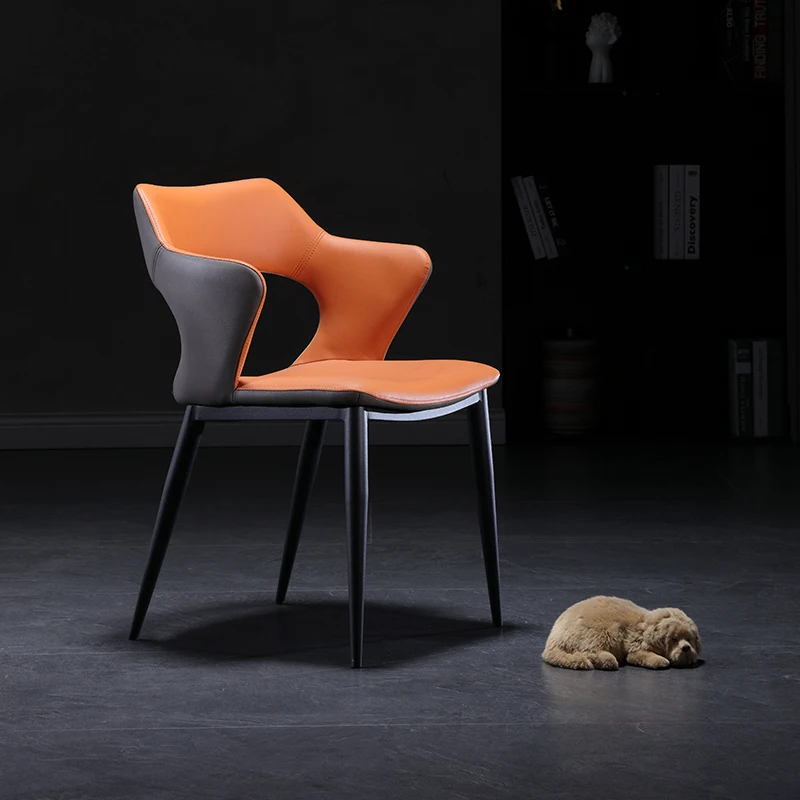 Minimalistic Modern Dining Chairs Nordic Luxury Salon Floor Dining Chairs Bedroom Low Back Metal Recliner Manger Home Furniture
Minimalistic Modern Dining Chairs Nordic Luxury Salon Floor Dining Chairs Bedroom Low Back Metal Recliner Manger Home Furniture