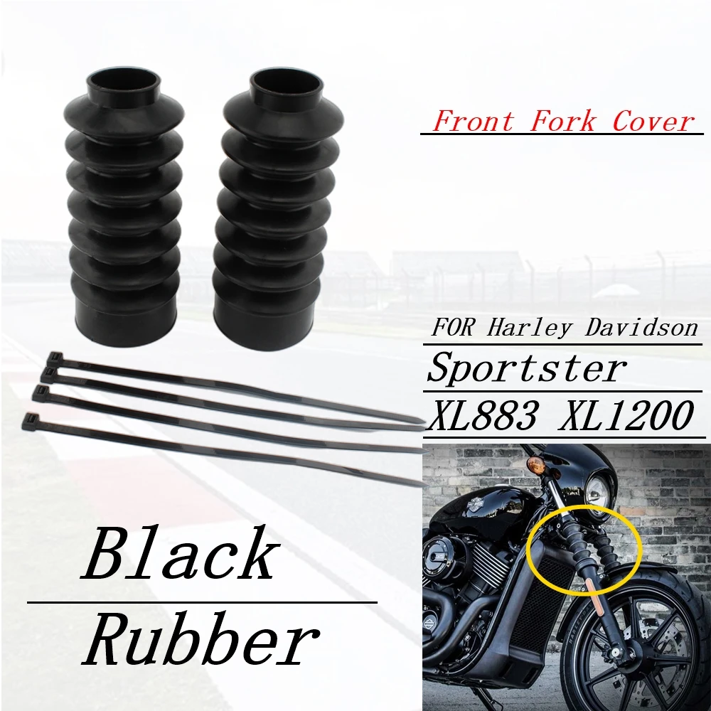 For Harley Davidson Sportster XL883 XL1200 FXDMotorcycle Front Fork Cover Dust-Proof Gaiters Gators Rubber Long Boots 2PCS 39mm
For Harley Davidson Sportster XL883 XL1200 FXDMotorcycle Front Fork Cover Dust-Proof Gaiters Gators Rubber Long Boots 2PCS 39mm