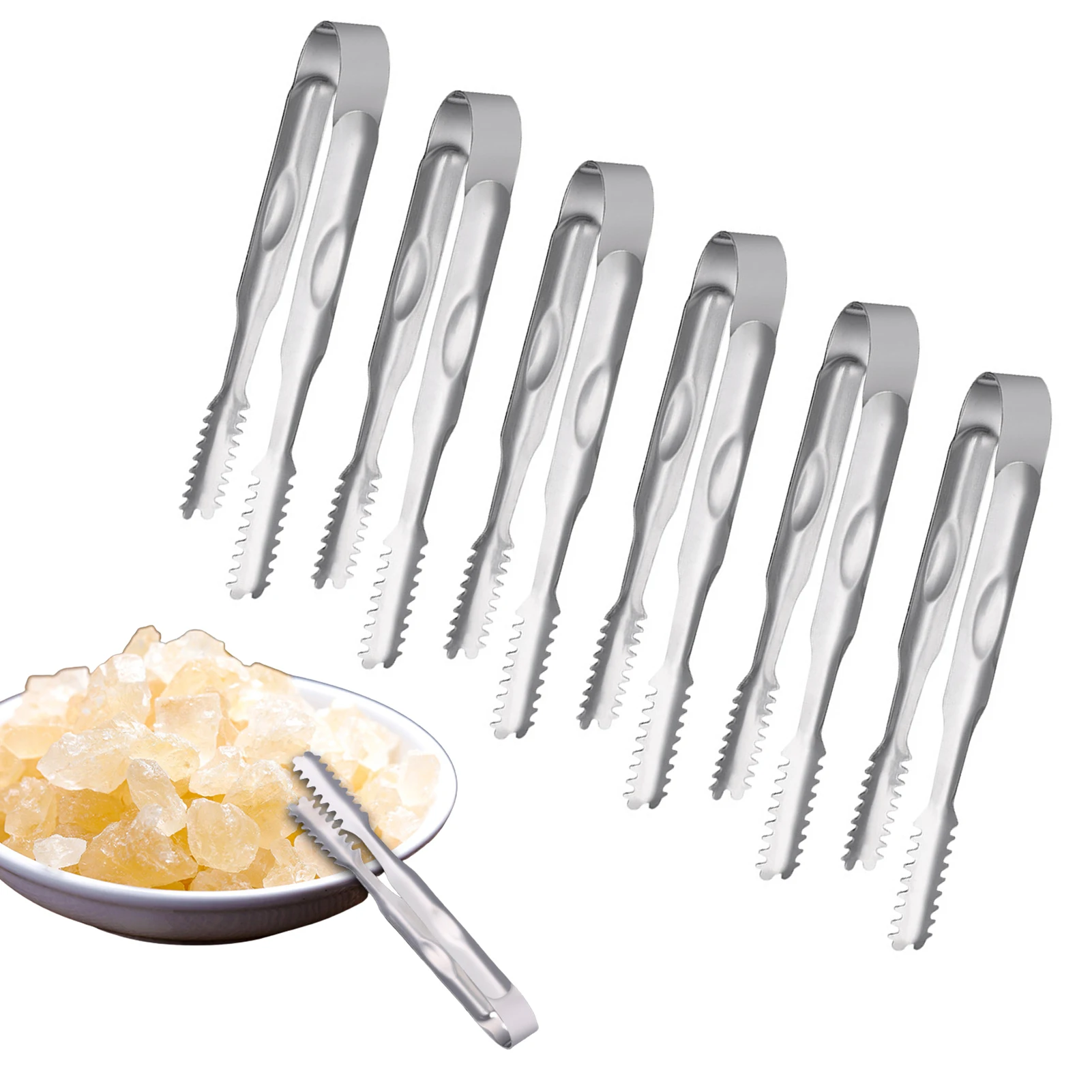 6 Pcs Stainless Steel Ice Tongs 6 Pcs Stainless Steel Ice Tongs Serving Utensils Small Metal Tongs For Appetizers Desserts Tea
6 Pcs Stainless Steel Ice Tongs 6 Pcs Stainless Steel Ice Tongs Serving Utensils Small Metal Tongs For Appetizers Desserts Tea