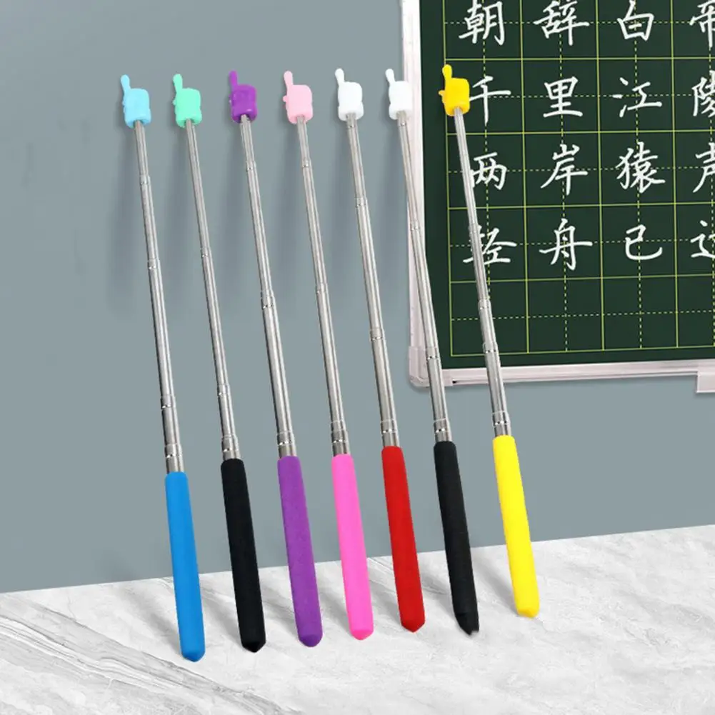 4Pcs Pointing Sticks Extendable Handle Flexible Finger Shape Anti-slip Sweat-proof Teaching Telescopic Teachers Pointer Sticks
4Pcs Pointing Sticks Extendable Handle Flexible Finger Shape Anti-slip Sweat-proof Teaching Telescopic Teachers Pointer Sticks