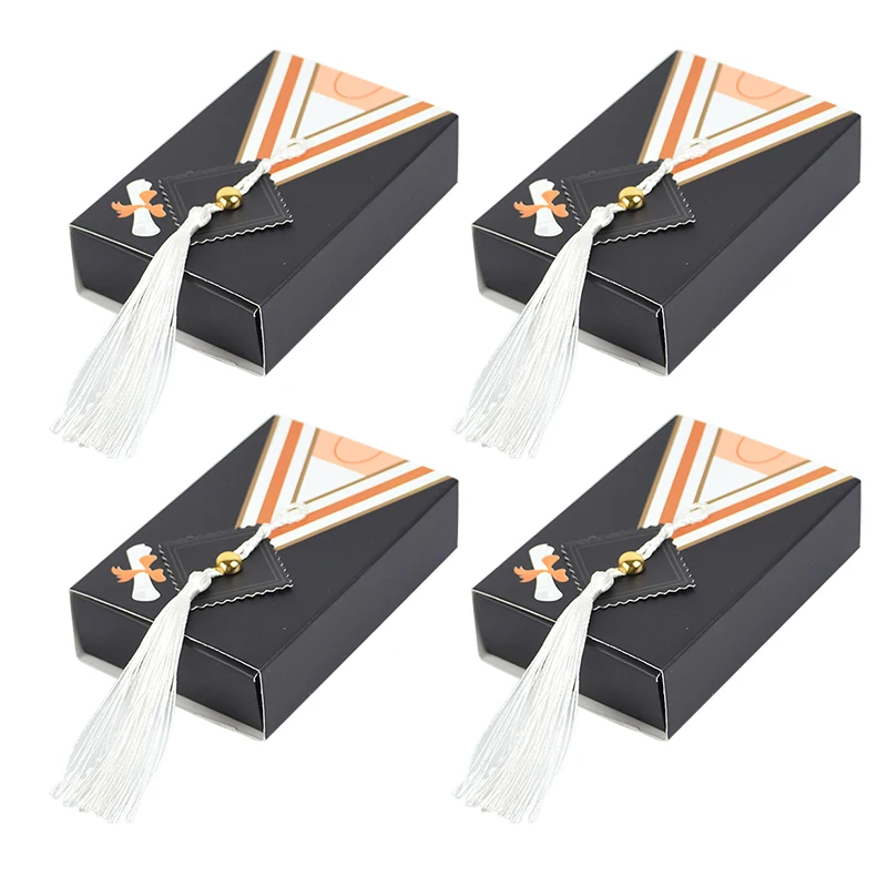 5Pcs Graduation Party Candy Boxes Bachelor Hat Cap Decorations Chocolate Gift Packaging Box 2023 Graduation Party Supplies Favor
5Pcs Graduation Party Candy Boxes Bachelor Hat Cap Decorations Chocolate Gift Packaging Box 2023 Graduation Party Supplies Favor