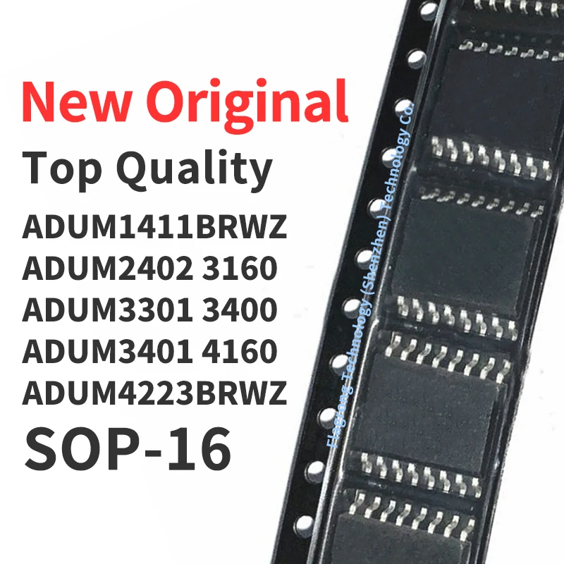 1 PCS ADUM1411BRWZ ADUM2402 ADUM3160 ADUM3301 ADUM3400 ADUM3401 ADUM4160 BRWZ ADUM4223BRWZ SOP-16 Chip IC New Original
1 PCS ADUM1411BRWZ ADUM2402 ADUM3160 ADUM3301 ADUM3400 ADUM3401 ADUM4160 BRWZ ADUM4223BRWZ SOP-16 Chip IC New Original