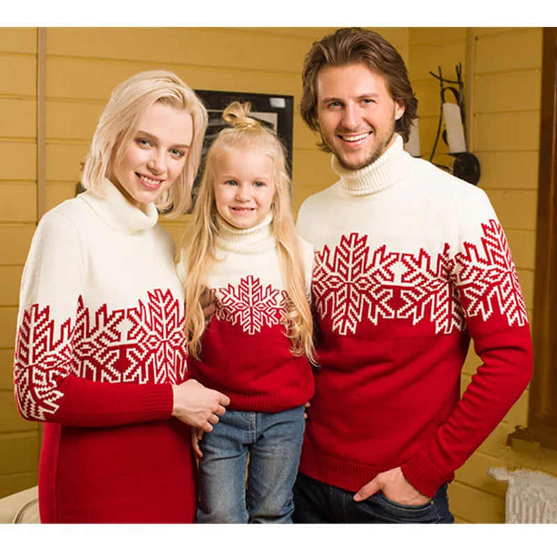 New Christmas Parents And Children's Wear Men's Wear Women's Wear Children's Wear Sweater Christmas Jacquard Sweater Winter
New Christmas Parents And Children's Wear Men's Wear Women's Wear Children's Wear Sweater Christmas Jacquard Sweater Winter