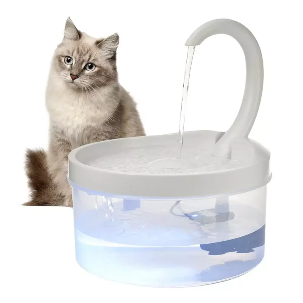 2L Pet Cat Fountain LED Blue Light USB Powered Automatic Water Dispenser Cat Feeder Drink Filter For Cats Dogs Pet Supplier 
2L Pet Cat Fountain LED Blue Light USB Powered Automatic Water Dispenser Cat Feeder Drink Filter For Cats Dogs Pet Supplier