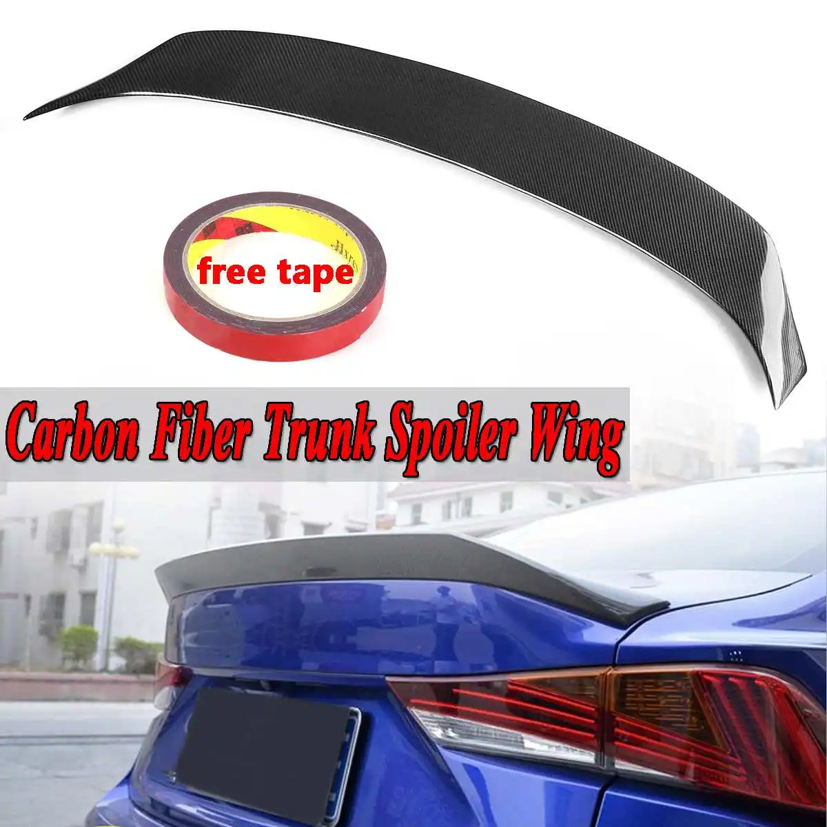 Real Carbon Fiber Trunk Roof Spoiler Wing For Lexus IS200 IS250 IS350 IS300 AWD/IS200T All Models 2014-2018 Rear Wing Spoiler
Real Carbon Fiber Trunk Roof Spoiler Wing For Lexus IS200 IS250 IS350 IS300 AWD/IS200T All Models 2014-2018 Rear Wing Spoiler