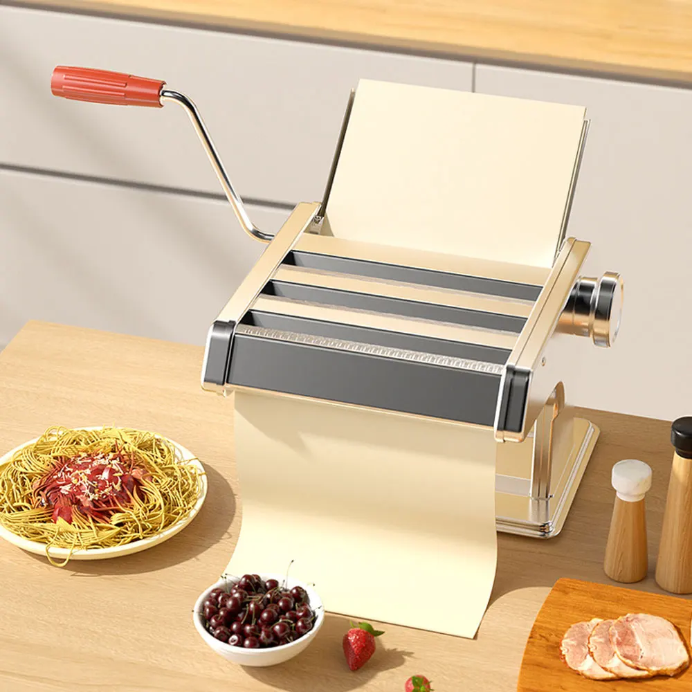 Small household noodle machine three knives multi-function manual noodle pressing machine stainless steel noodle machine
Small household noodle machine three knives multi-function manual noodle pressing machine stainless steel noodle machine