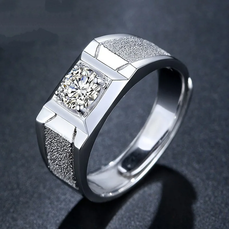 Fashion Domineering Men Inlaid Zircon Wedding Ring Creative Adjustable Opening Personality Exquisite Popular Couple Jewelry
Fashion Domineering Men Inlaid Zircon Wedding Ring Creative Adjustable Opening Personality Exquisite Popular Couple Jewelry