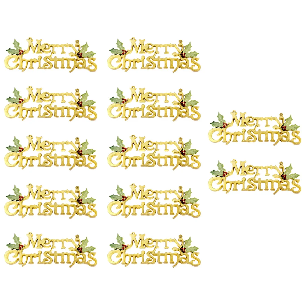Golden Merry Christmas Tree Wreath Accessories Hanging Ornaments Holiday Decoration 12Pcs
Golden Merry Christmas Tree Wreath Accessories Hanging Ornaments Holiday Decoration 12Pcs